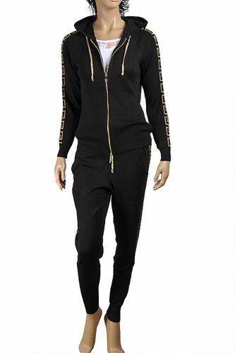 VERSACE women tracksuit, jogging set in black 25 - Click Image to Close